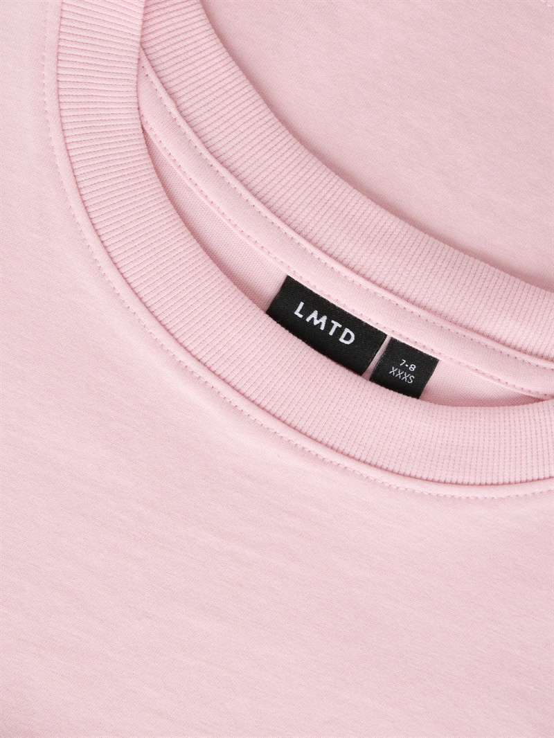 LMTD Vollo T-shirt - Cool loose fit t-shirt til teens i Parfait Pink 
